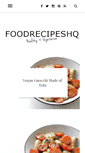 Mobile Screenshot of foodrecipeshq.com